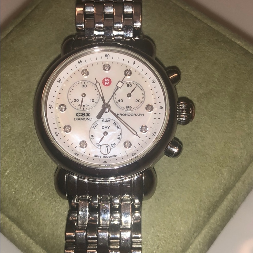 Pre owned authentic Michele CSX watch
